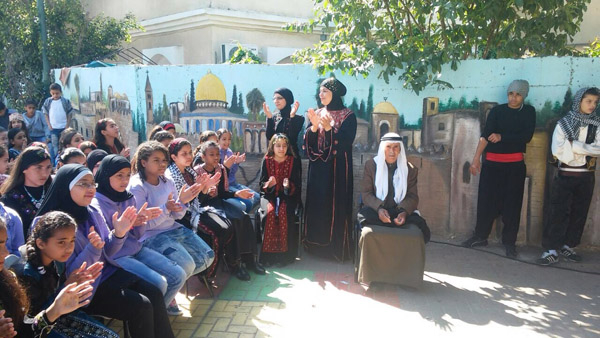 بالصور: يوم التراث في المدرسة العمرية بالرملة 